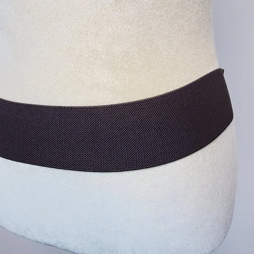 Vintage Y2K Braided Wide Strap Belt Size M/L 30-36